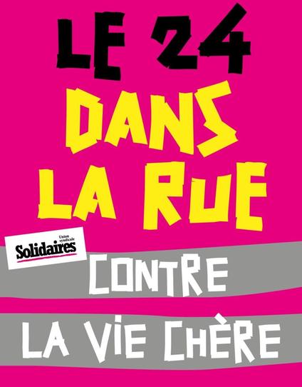 📢 Généralisons la grève, construisons la reconduction !
Face à la colère populaire, lycéenne et étudiante, le pouvoir répond par la violence d’État et la répression. L’Union syndicale Solidaires exige un changement de doctrine du maintien de l’ordre : désescalade, interdiction des armes mutilantes, arrêt de la criminalisation du mouvement social.
Nos revendications : augmentation générale des salaires et indexation sur les prix, taxation des superprofits, 10 milliards pour l’éducation.
Organisons-nous dès maintenant : AG sur nos lieux de travail et d’études, liens entre travailleur·euses, lycéen·nes et étudiant·es, caisses de grève pour tenir dans la durée.
✊ Toutes et tous en grève et dans la rue les 24 et 31 octobre, puis en grève massive le 5 novembre, point de départ de la reconduction !