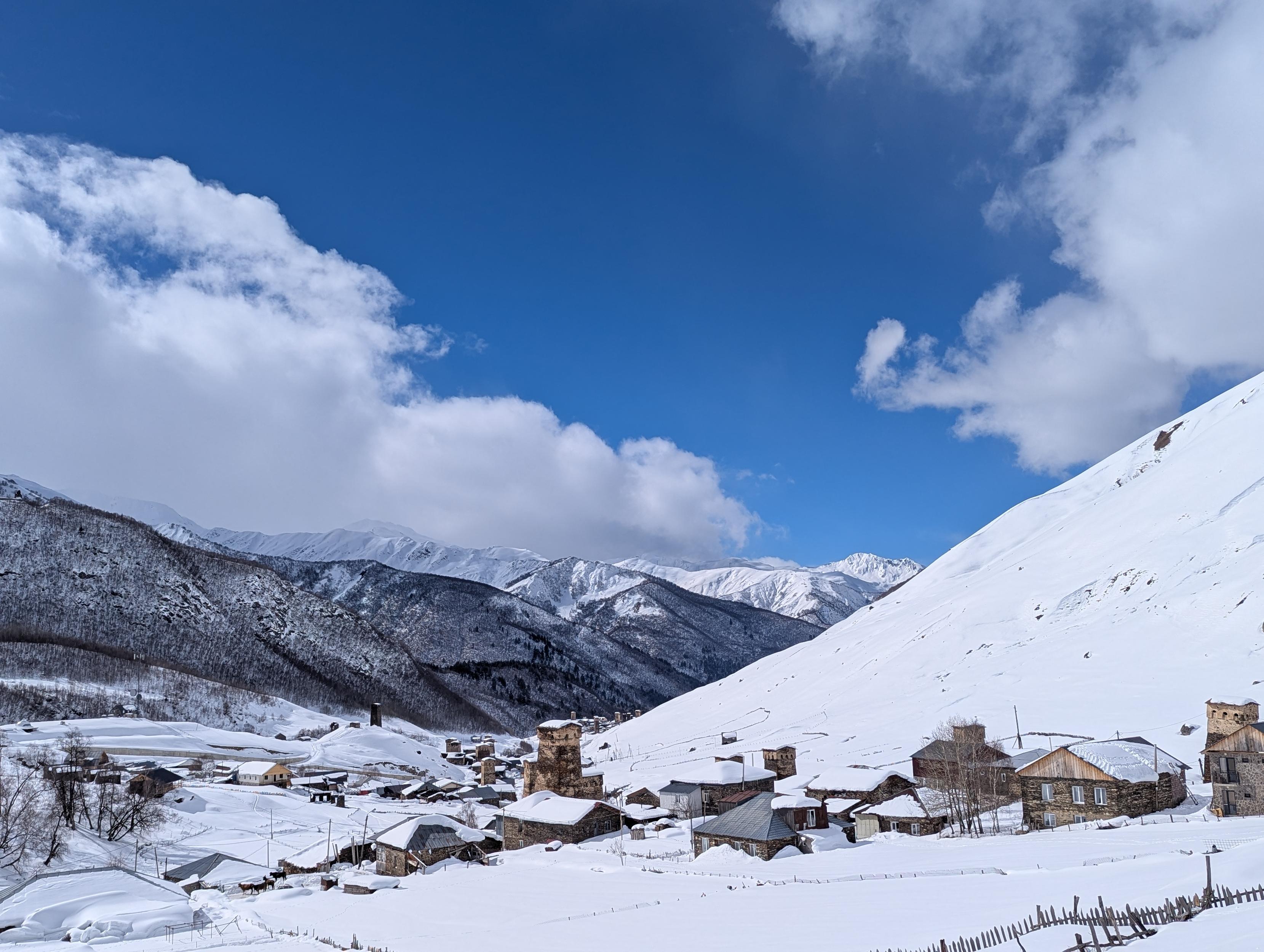Le village d'Ushguli